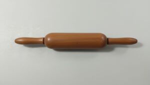 Compact Wooden Rolling Pin – Smooth Grip