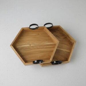 Honeycomb-Shape Hexagonal Tray