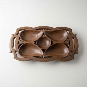Cluster Carved Platter