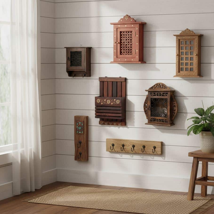 Key Hanger & Key Holder Cabinet