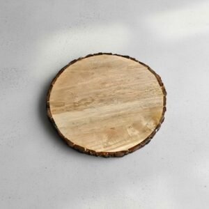 Wooden Log Slice Serving Board