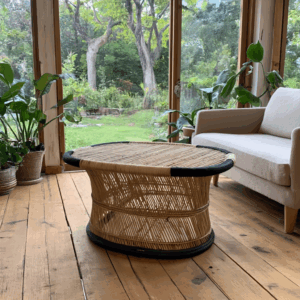 Center Table with Black Trim