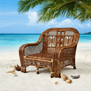 Bamboo 2-Seater Sofa