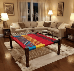 Handwoven Cotton Rope Charpai