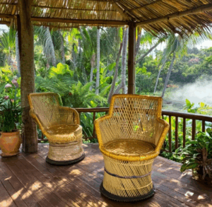 Modern Design Bamboo Mudhha Chair