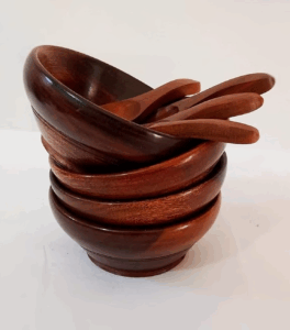 Stackable Wooden Bowls – Nesting Design Set