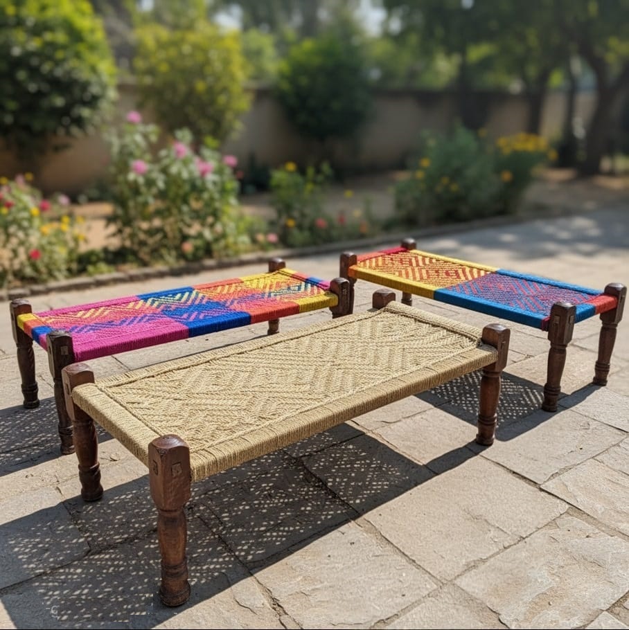 Handwoven Charpai Beds